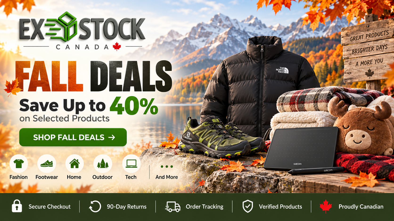 EX-STOCK FALL DEALs 40% off