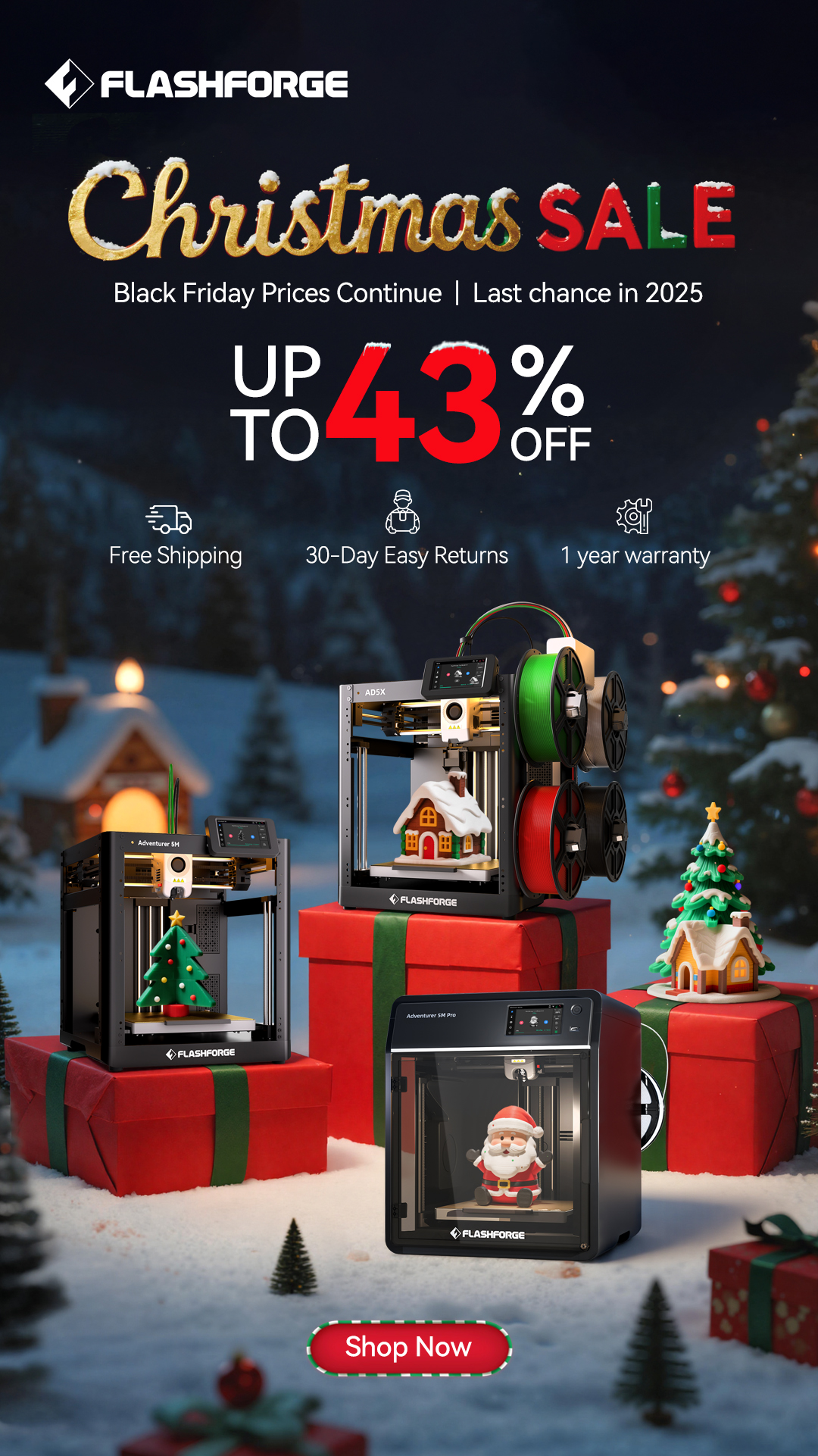 Flashforge Filament Lucky Box 