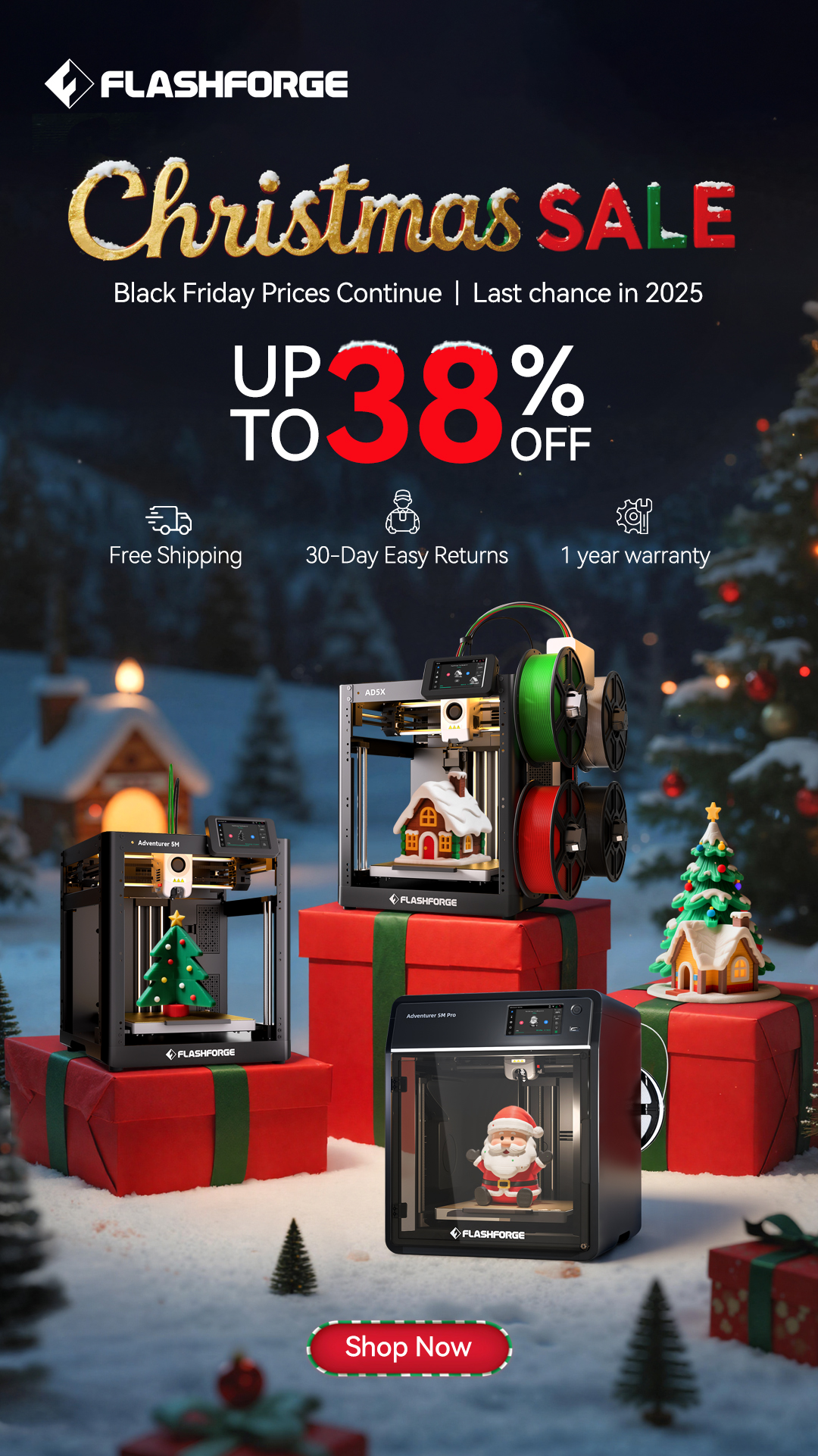 Flashforge Filament Lucky Box